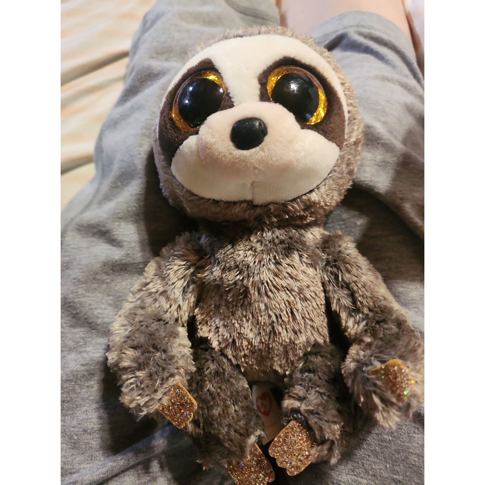 Well Loved~TY Beanie~ 7" Dangler the Sloth ~Plush Stuffed Animal~Ready To Play!